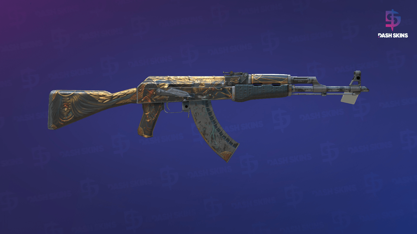 AK-47 | Legion of Anubis (Battle-Scarred) - Backside Screenshot