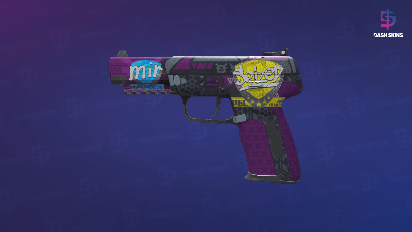 Five-SeveN | Violent Daimyo (Field-Tested) - Frontside Screenshot