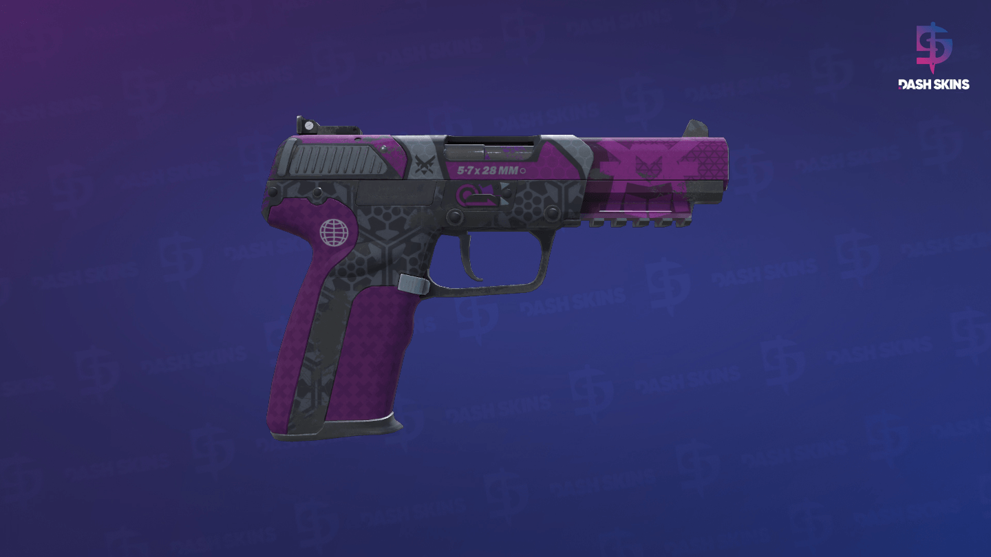 Five-SeveN | Violent Daimyo (Field-Tested) - Backside Screenshot
