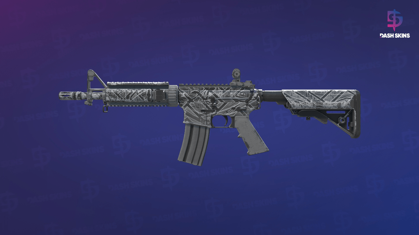 M4A4 | Aeolian Dark (Field-Tested) - Frontside Screenshot