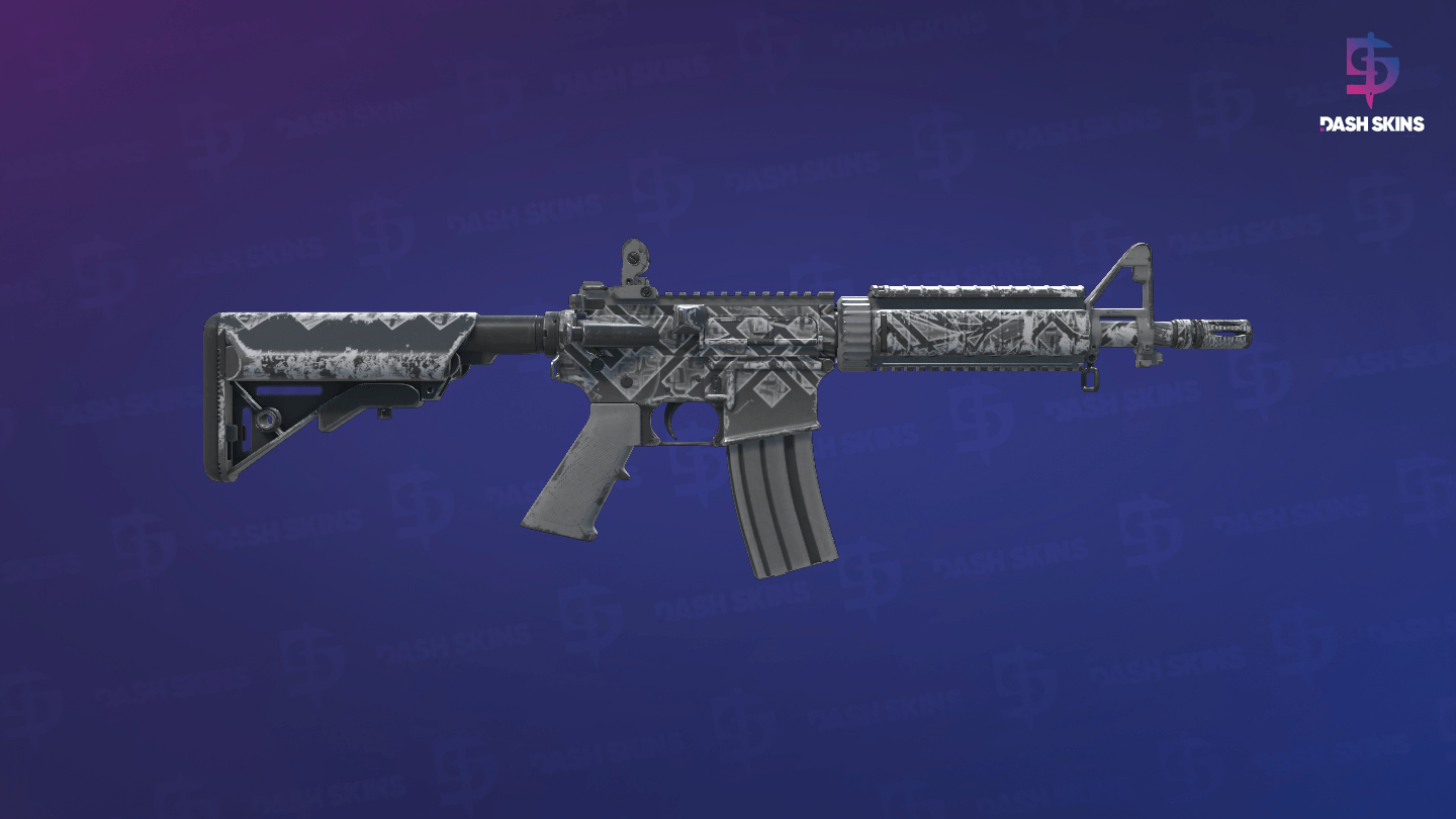 M4A4 | Aeolian Dark (Field-Tested) - Backside Screenshot