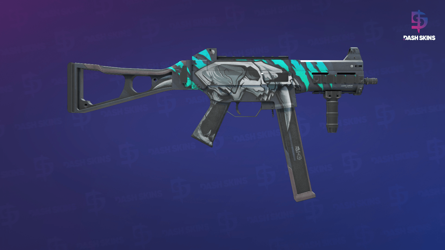 UMP-45 | Primal Saber (Field-Tested) - Backside Screenshot