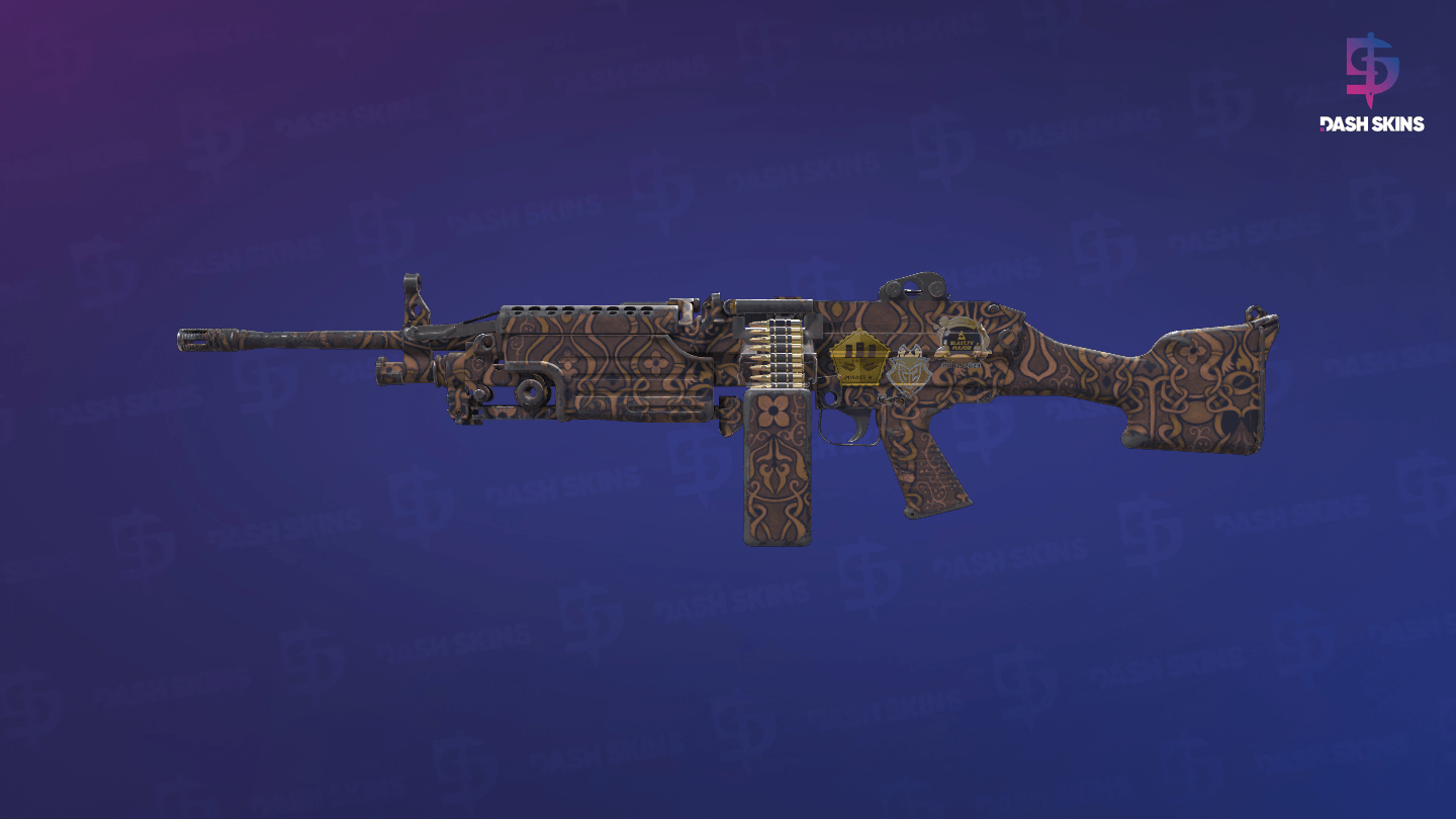 Souvenir M249 | Humidor (Field-Tested) - Frontside Screenshot