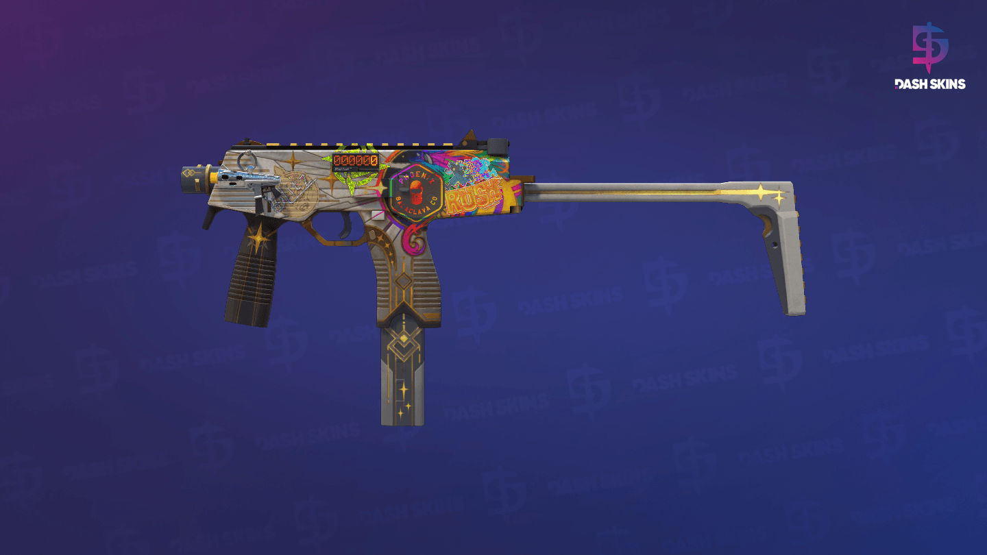 StatTrak™ MP9 | Starlight Protector (Field-Tested) - Frontside Screenshot