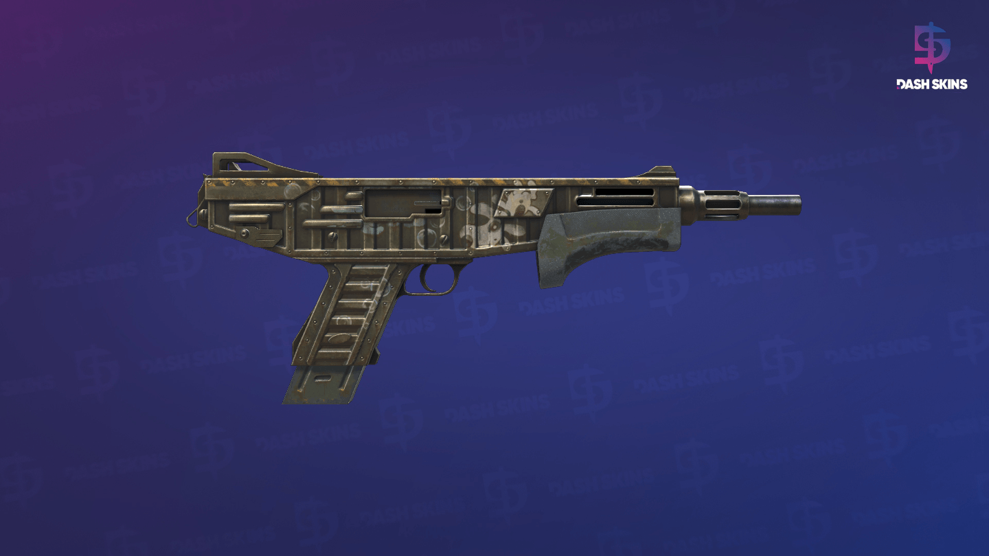 MAG-7 | Popdog (Well-Worn) - Backside Screenshot