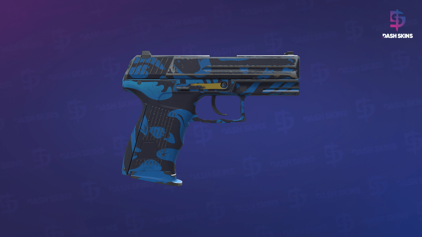 P2000 | Oceanic (Field-Tested) - Backside Screenshot