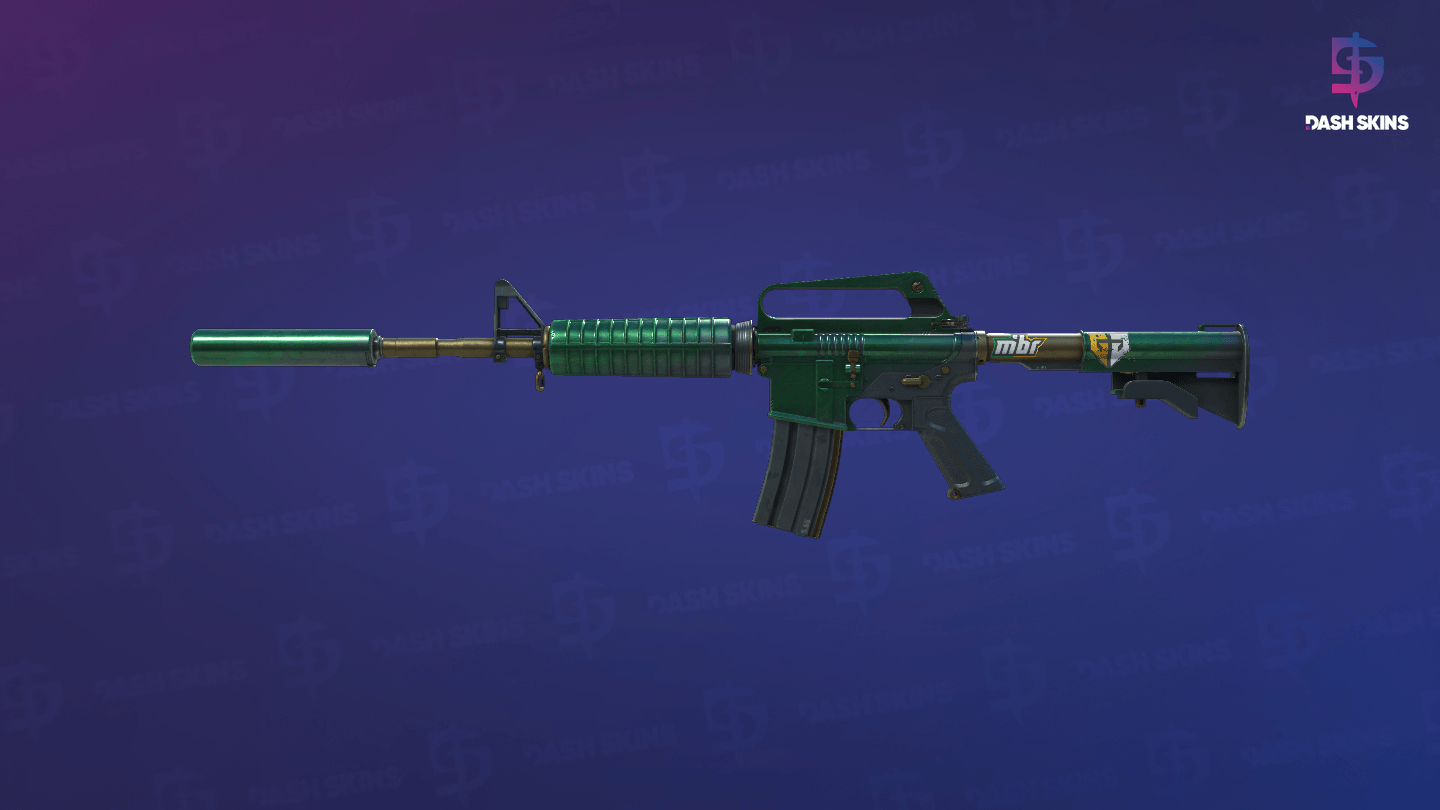 M4A1-S | Electrum (Battle-Scarred) - Frontside Screenshot