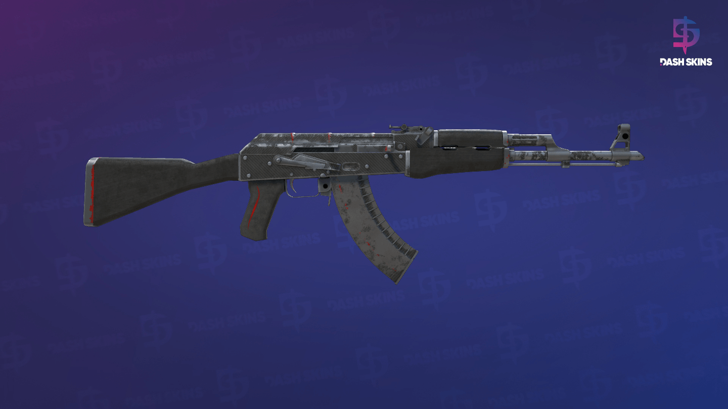 AK-47 | Redline (Battle-Scarred) - Backside Screenshot