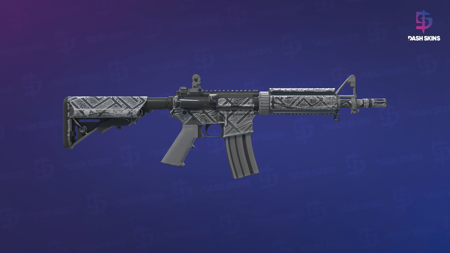 M4A4 | Aeolian Dark (Field-Tested) - Backside Screenshot