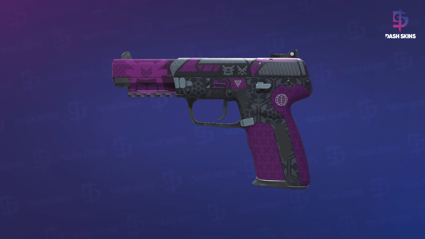 Five-SeveN | Violent Daimyo (Field-Tested) - Frontside Screenshot