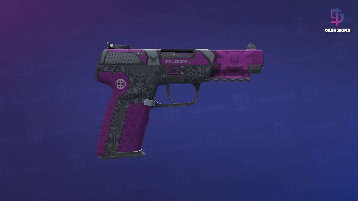 Five-SeveN | Violent Daimyo (Field-Tested) - Backside Screenshot