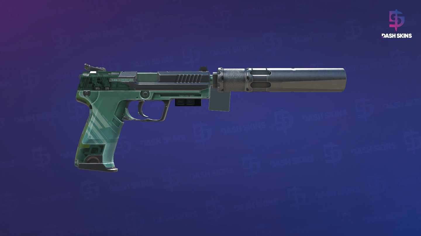 StatTrak™ USP-S | PC-GRN (Minimal Wear) - Backside Screenshot