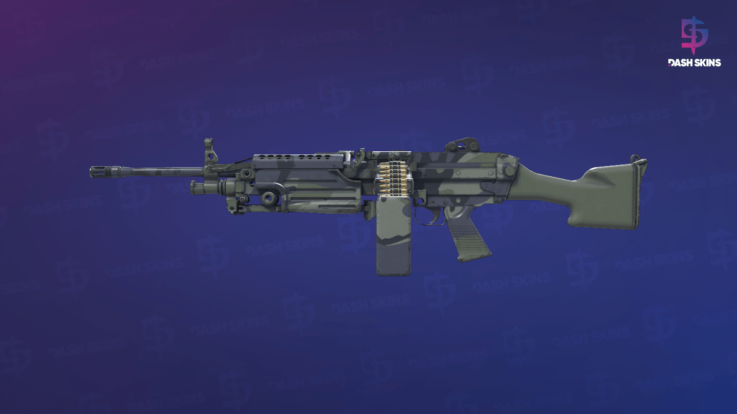M249 | Sage Camo (Field-Tested) - Frontside Screenshot