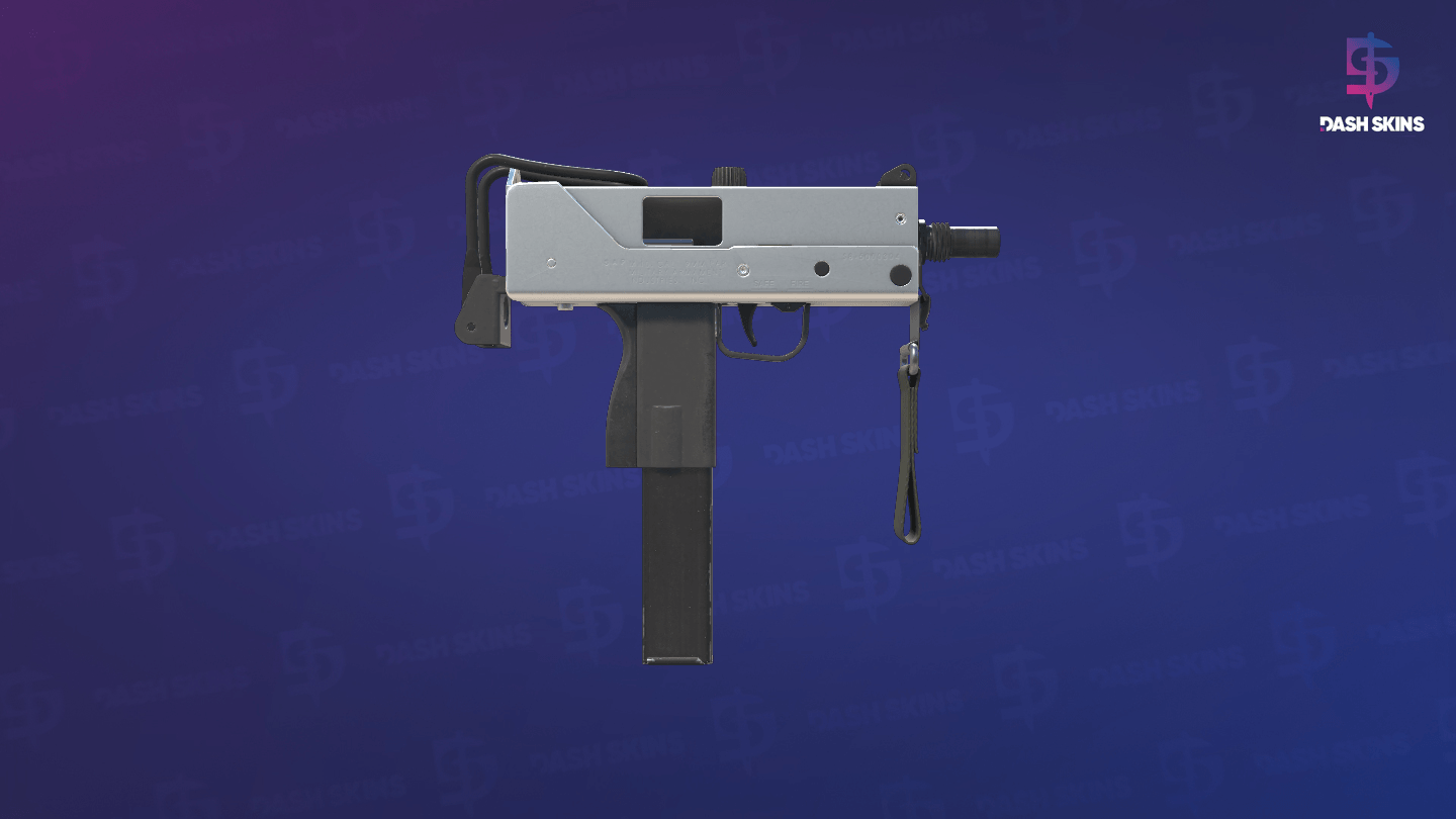 MAC-10 | Silver (Factory New) - Backside Screenshot