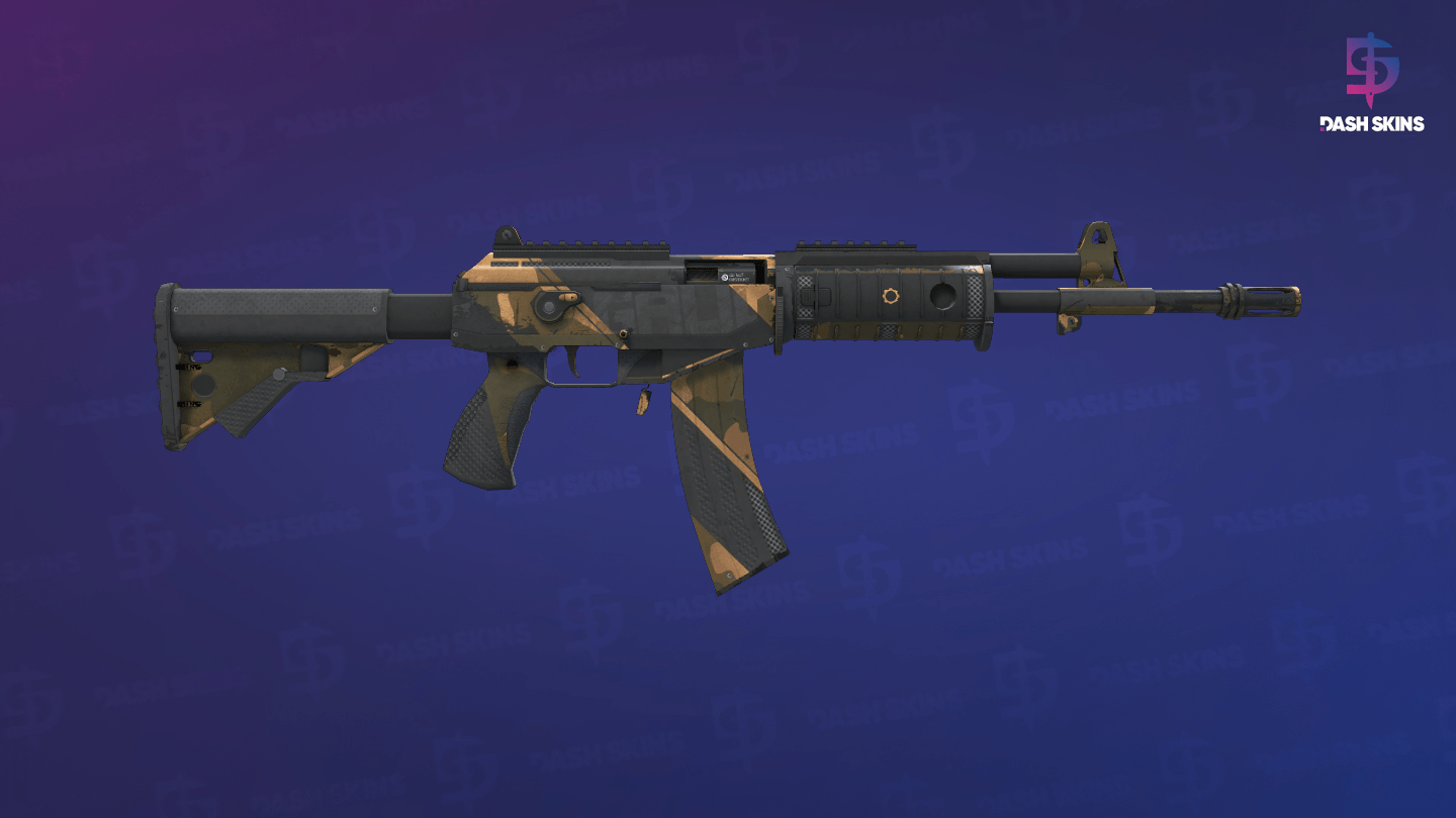 Galil AR | Black Sand (Well-Worn) - Backside Screenshot