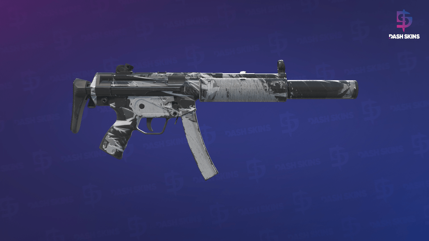 MP5-SD | Snow Splash (Field-Tested) - Backside Screenshot