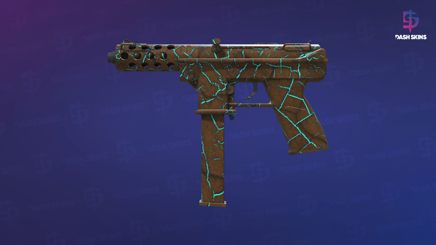 Tec-9 | Cracked Opal (Field-Tested) - Frontside Screenshot