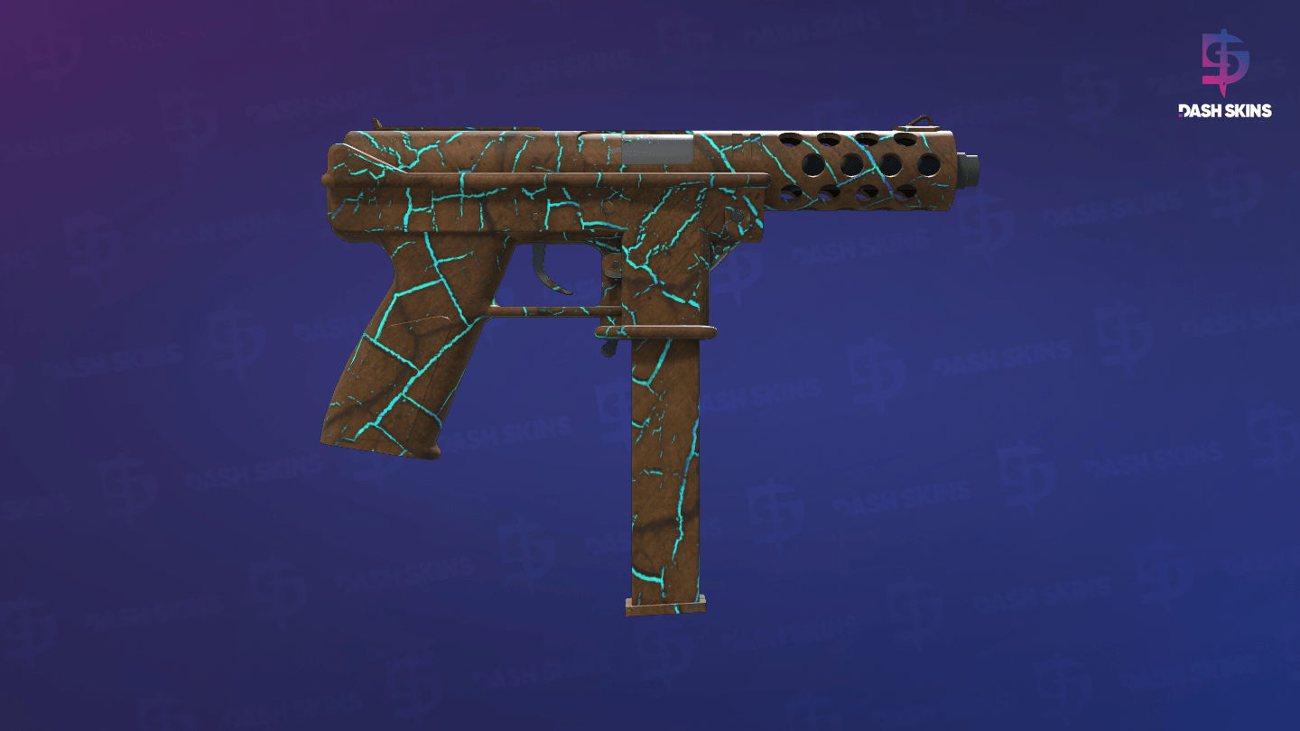 Tec-9 | Cracked Opal (Field-Tested) - Backside Screenshot