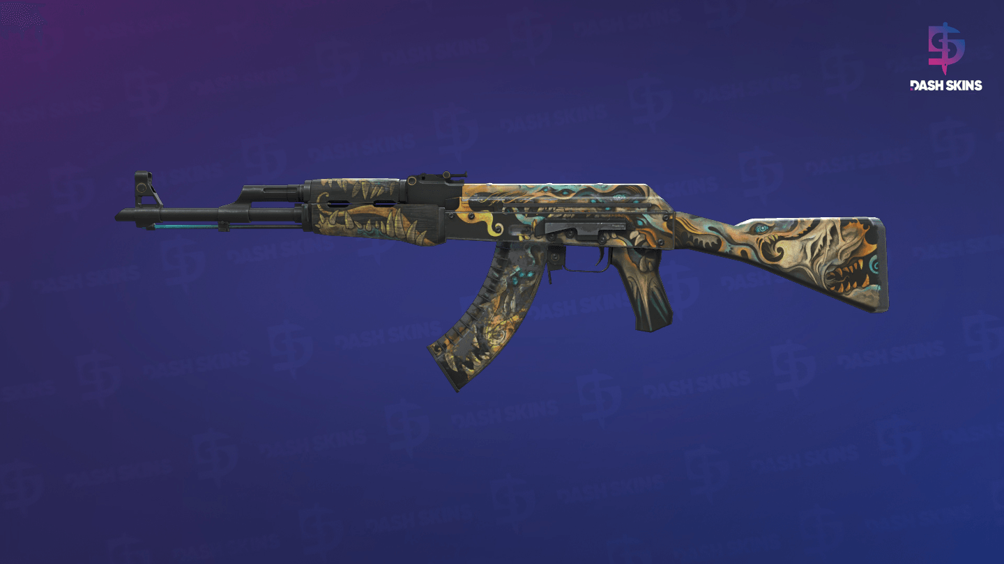 AK-47 | Phantom Disruptor (Battle-Scarred) - Frontside Screenshot