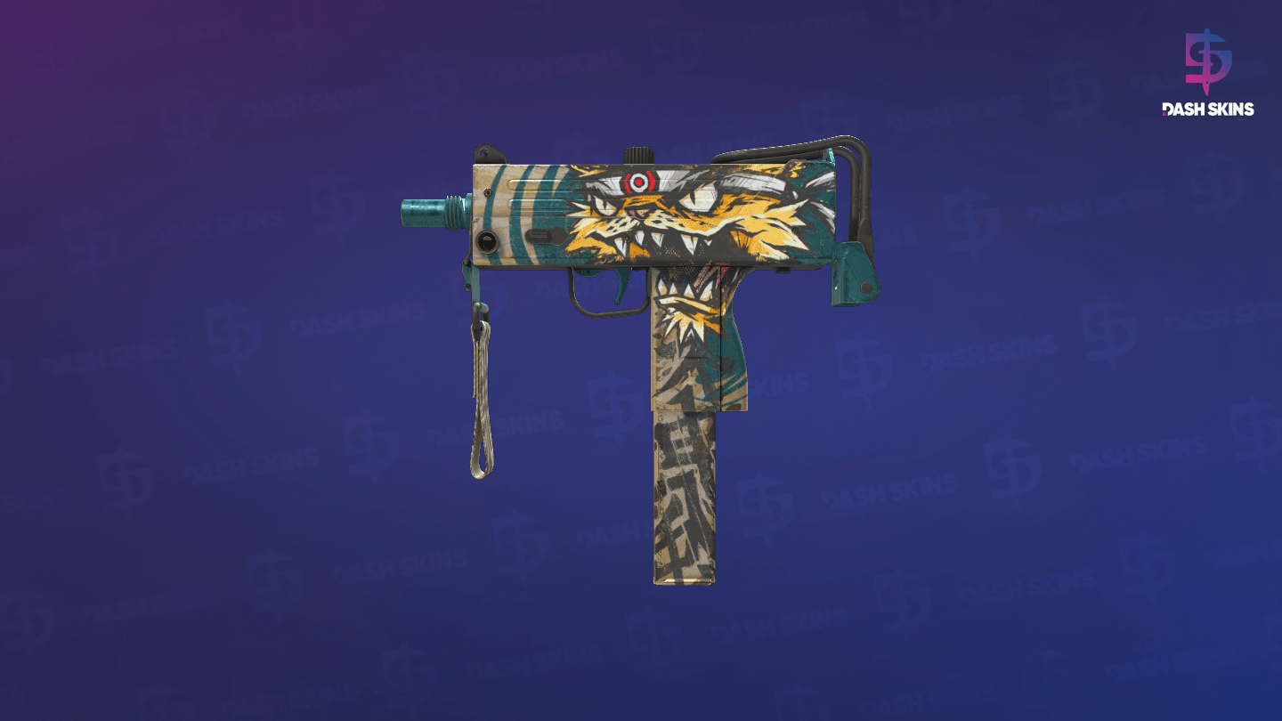 MAC-10 | Cat Fight (Field-Tested) - Frontside Screenshot