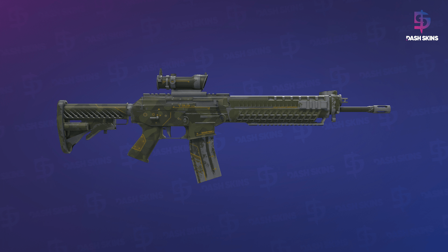SG 553 | Atlas (Field-Tested) - Backside Screenshot