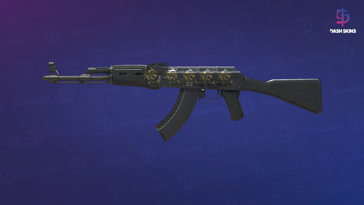 AK-47 | Tons de Preto - Frontside Screenshot