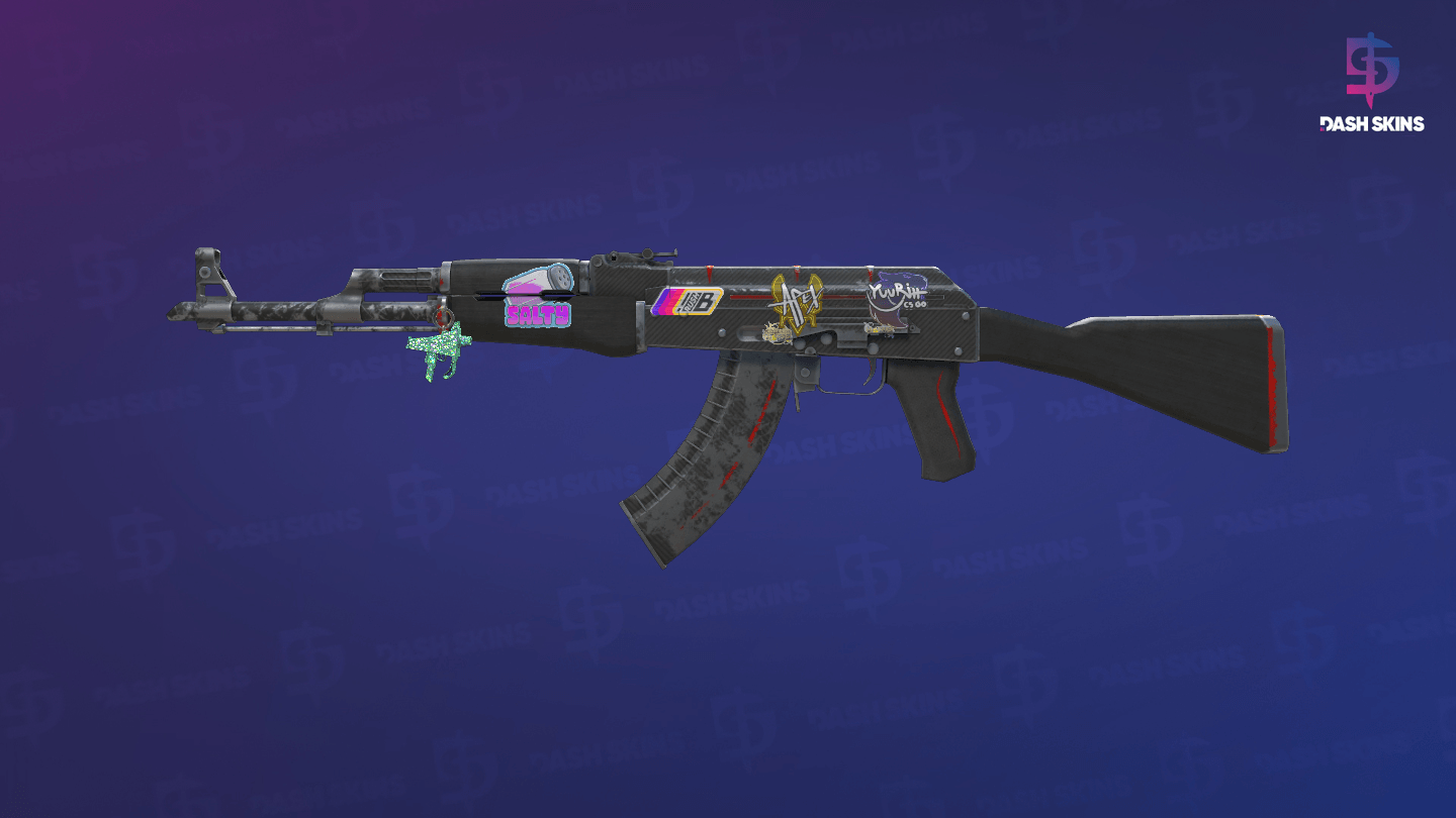 AK-47 | Redline (Battle-Scarred) - Frontside Screenshot
