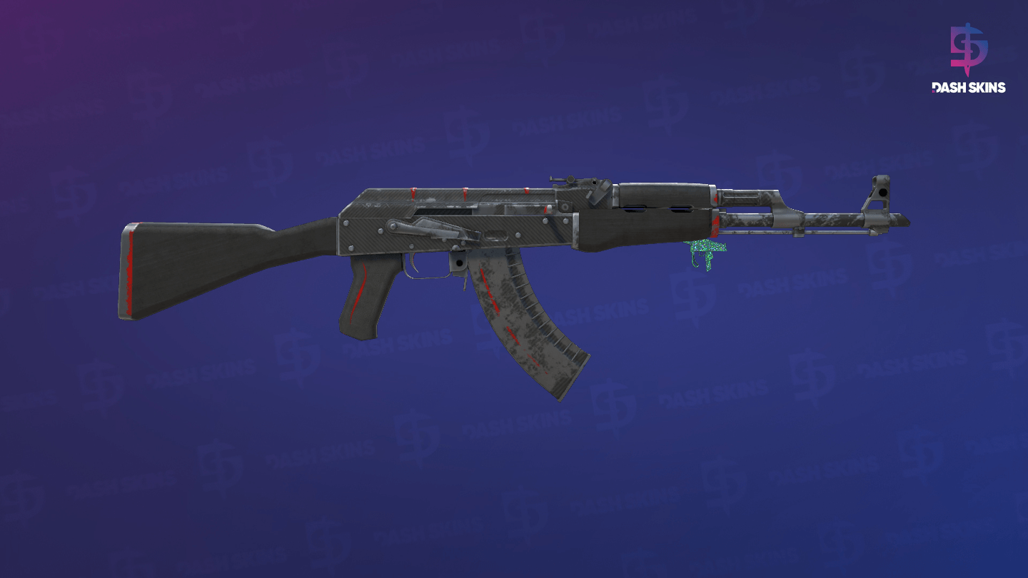AK-47 | Redline (Battle-Scarred) - Backside Screenshot