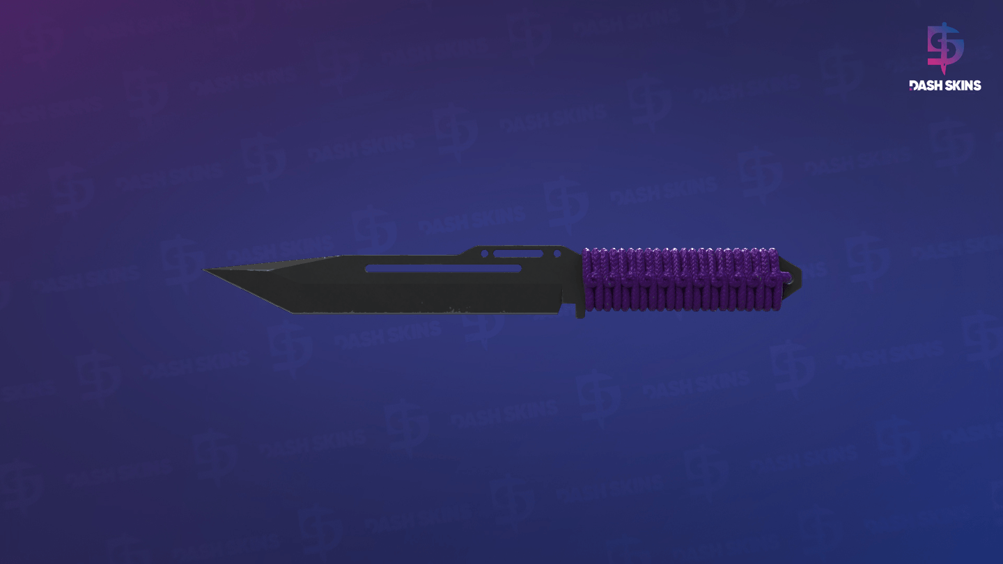 ★ Paracord Knife | Ultraviolet (Field-Tested) - Backside Screenshot