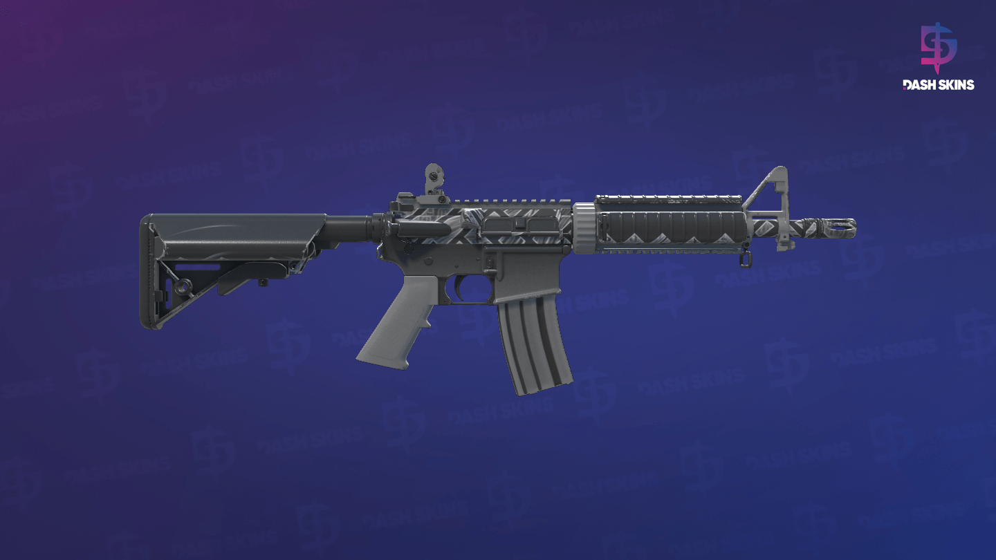 M4A4 | Aeolian Dark (Factory New) - Backside Screenshot