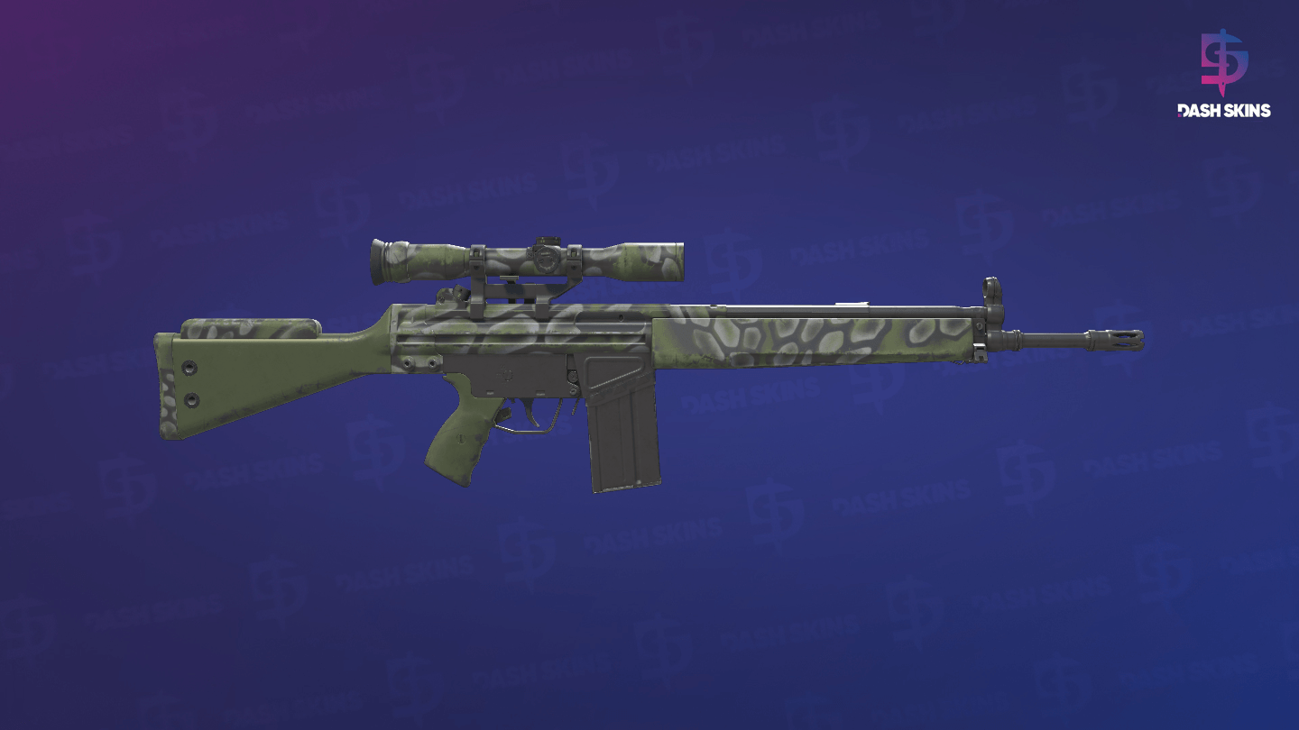 G3SG1 | Green Cell (Field-Tested) - Backside Screenshot