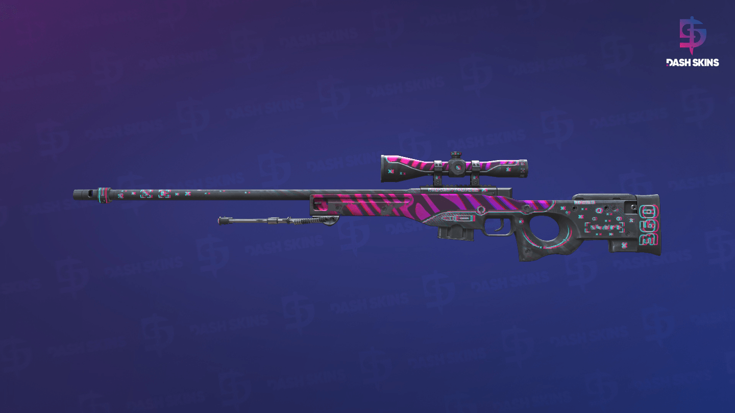 AWP | Chromatic Aberration (Field-Tested) - Frontside Screenshot