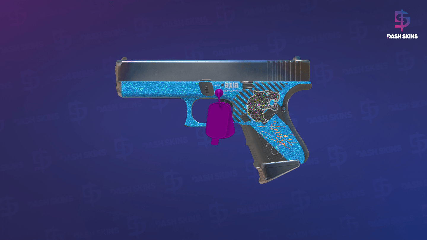 Glock-18 | AXIA (Minimal Wear) - Frontside Screenshot