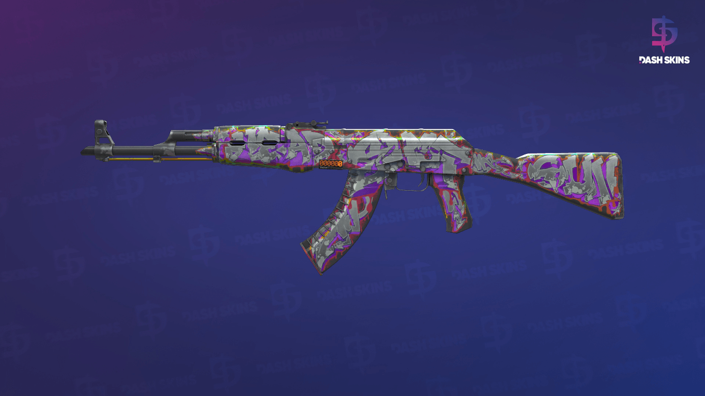 StatTrak™ AK-47 | Head Shot (Field-Tested) - Frontside Screenshot