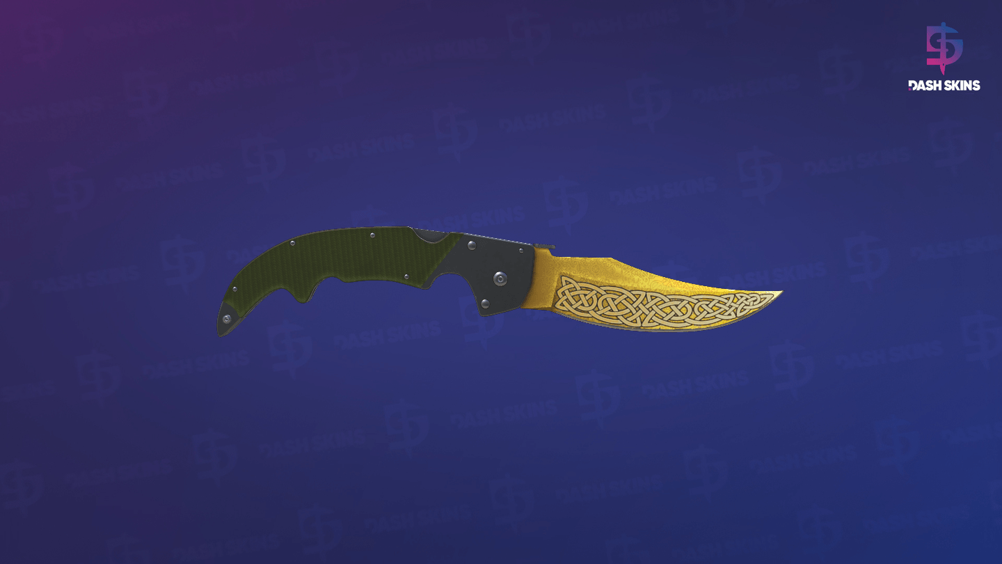 ★ Falchion Knife | Lore (Minimal Wear) - Frontside Screenshot