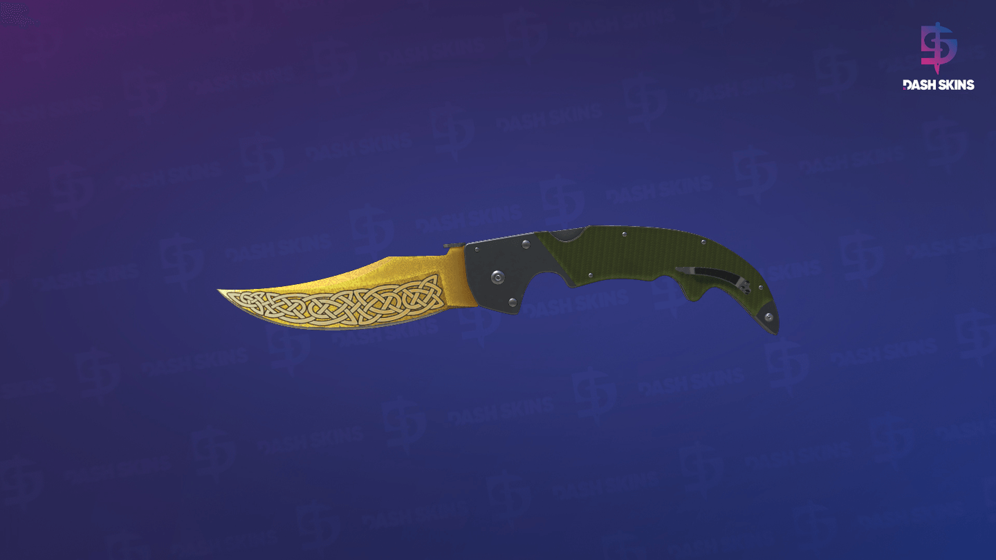 ★ Falchion Knife | Lore (Minimal Wear) - Backside Screenshot