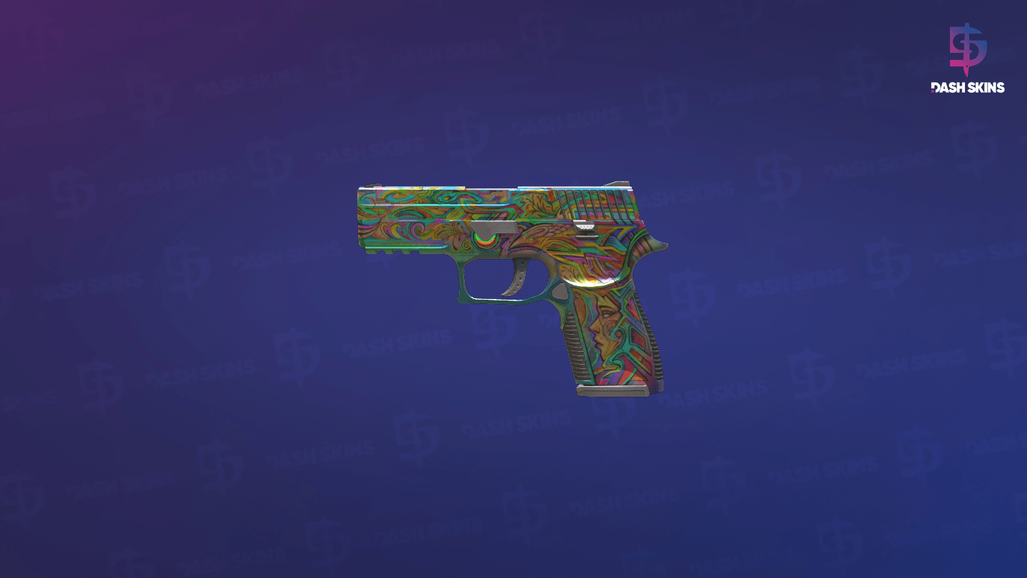P250 | Visions (Field-Tested) - Frontside Screenshot