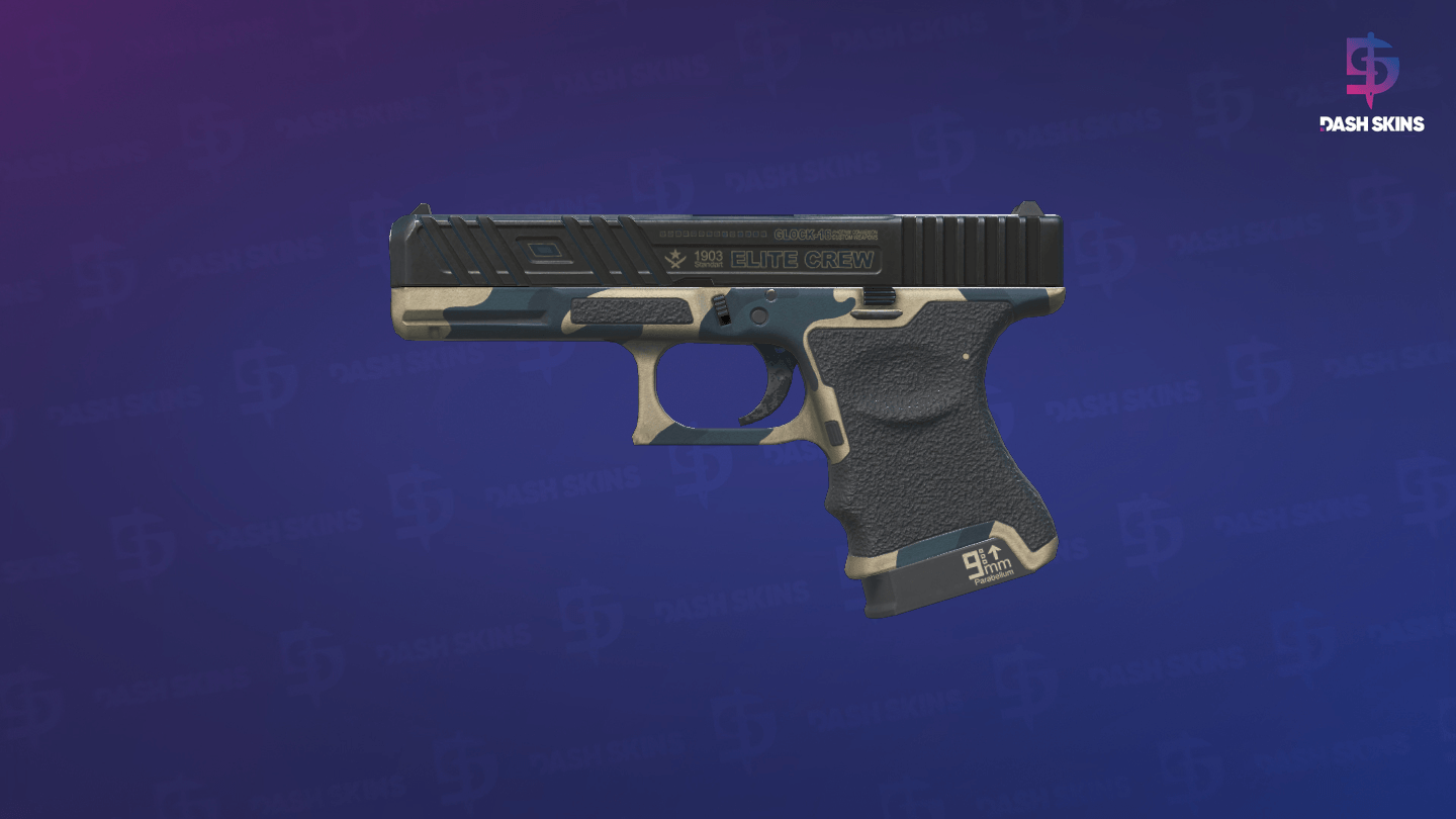 Glock-18 | Winterized (Field-Tested) - Frontside Screenshot