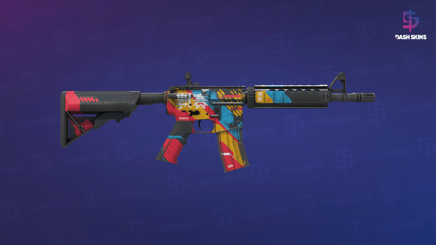 M4A4 | Segurança Cibernética - Backside Screenshot