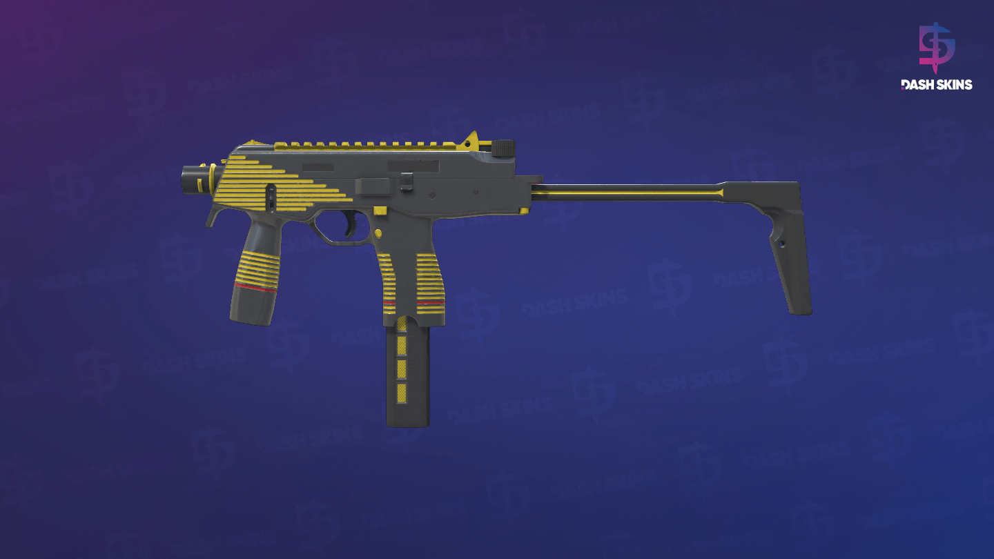 MP9 | Bee-Tron (Minimal Wear) - Frontside Screenshot