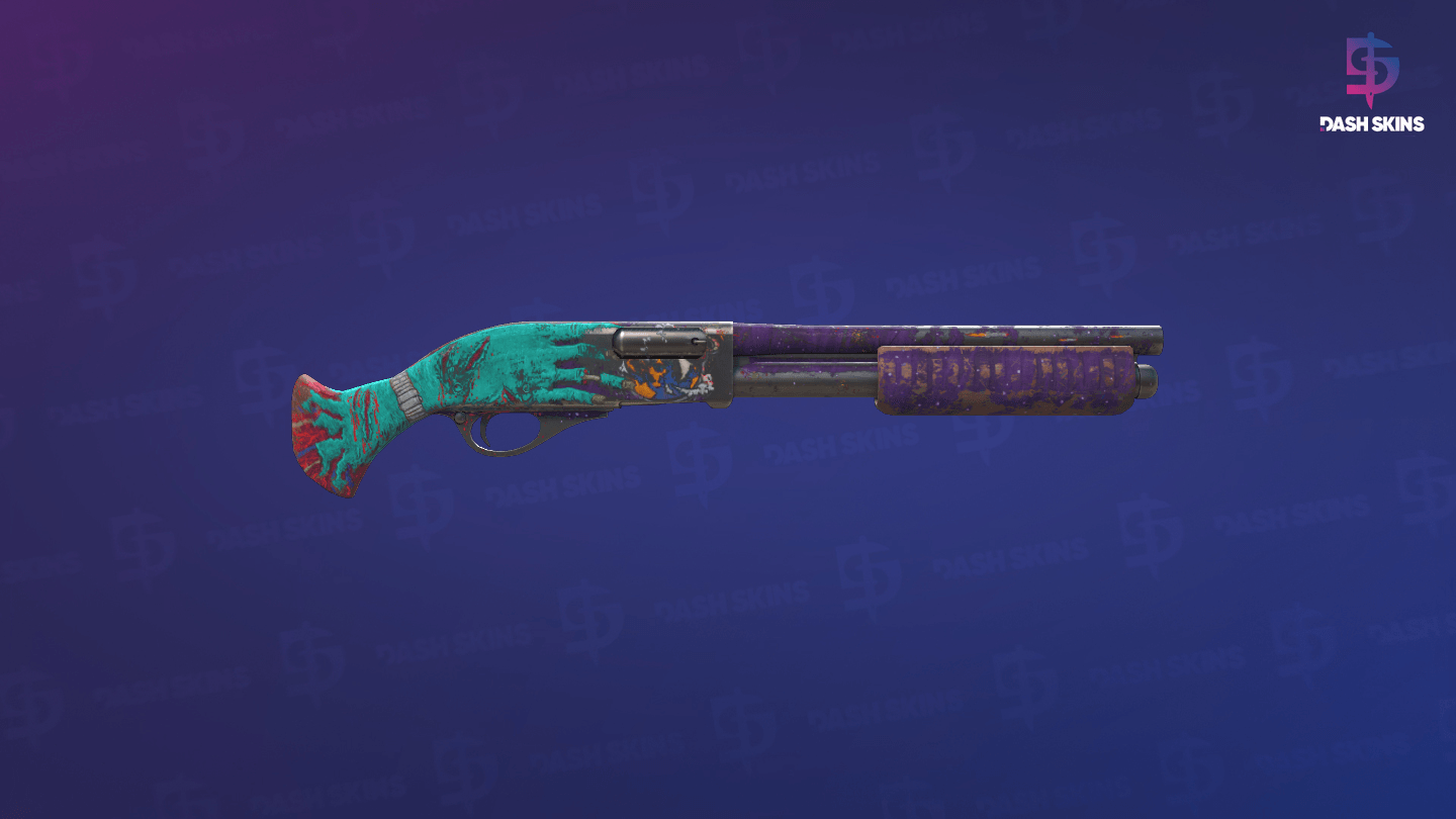 Sawed-Off | Apocalypto (Battle-Scarred) - Backside Screenshot