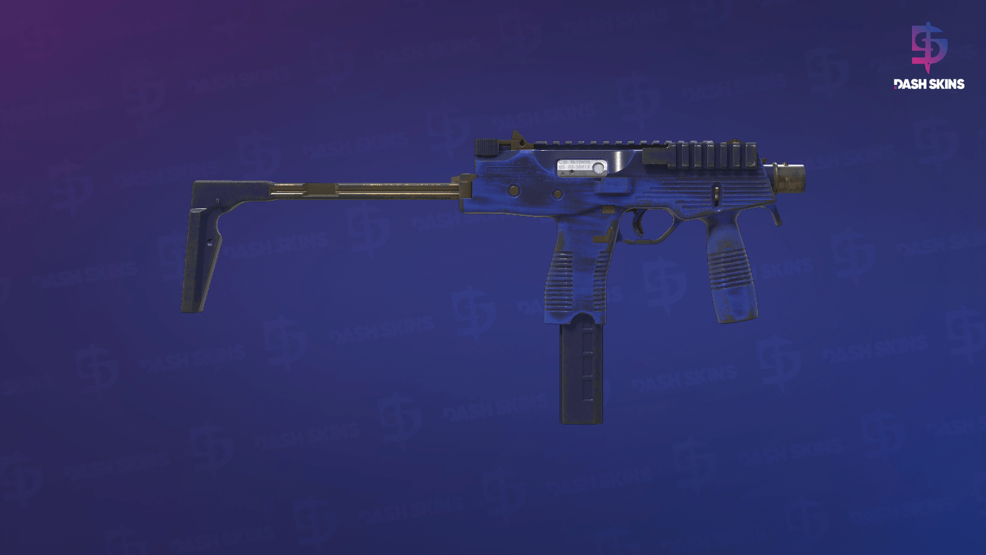 MP9 | Buff Blue (Field-Tested) - Backside Screenshot