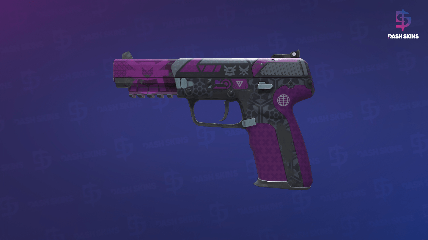 Five-SeveN | Violent Daimyo (Field-Tested) - Frontside Screenshot
