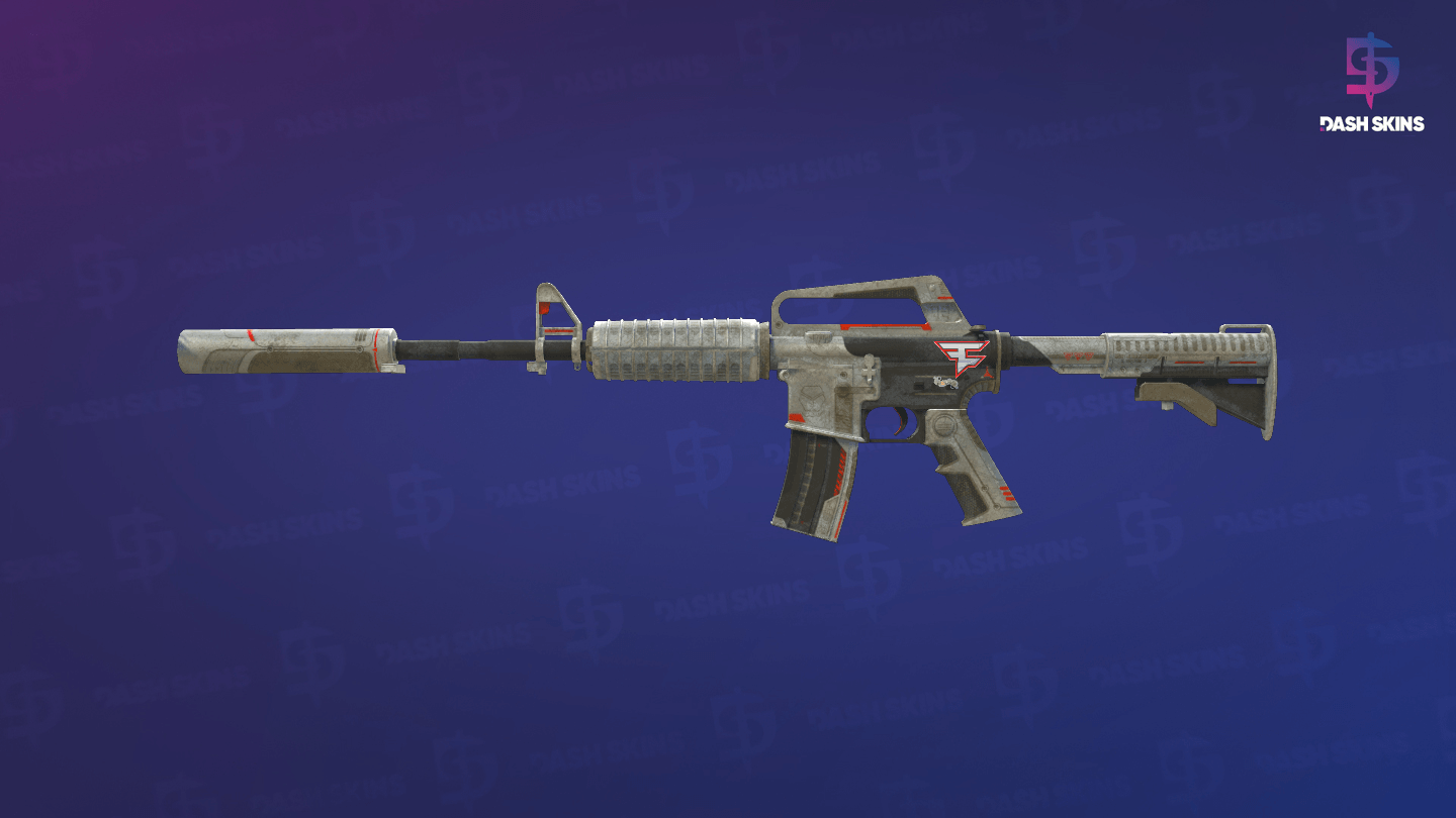 M4A1-S | Mecha Industries (Battle-Scarred) - Frontside Screenshot