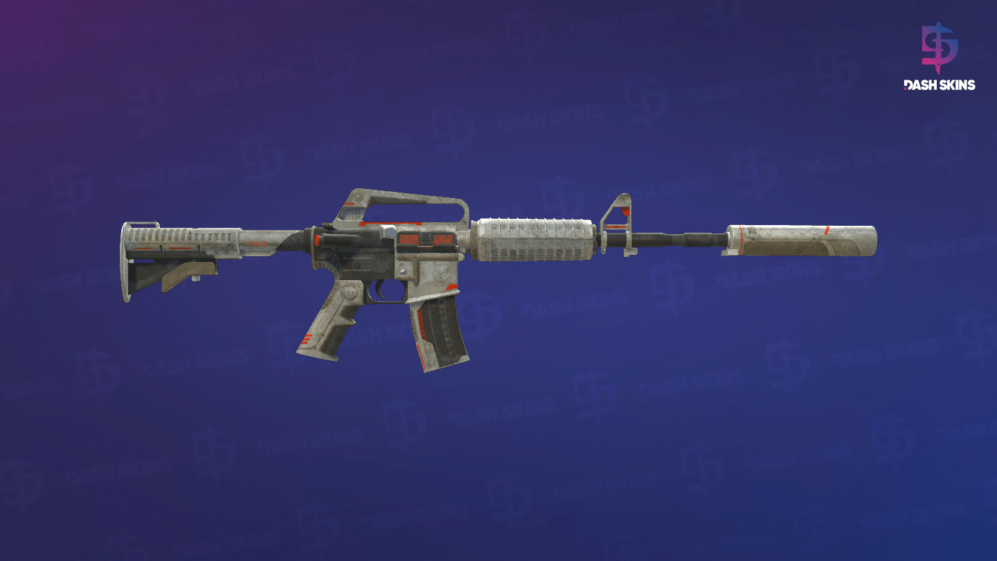 M4A1-S | Mecha Industries (Battle-Scarred) - Backside Screenshot