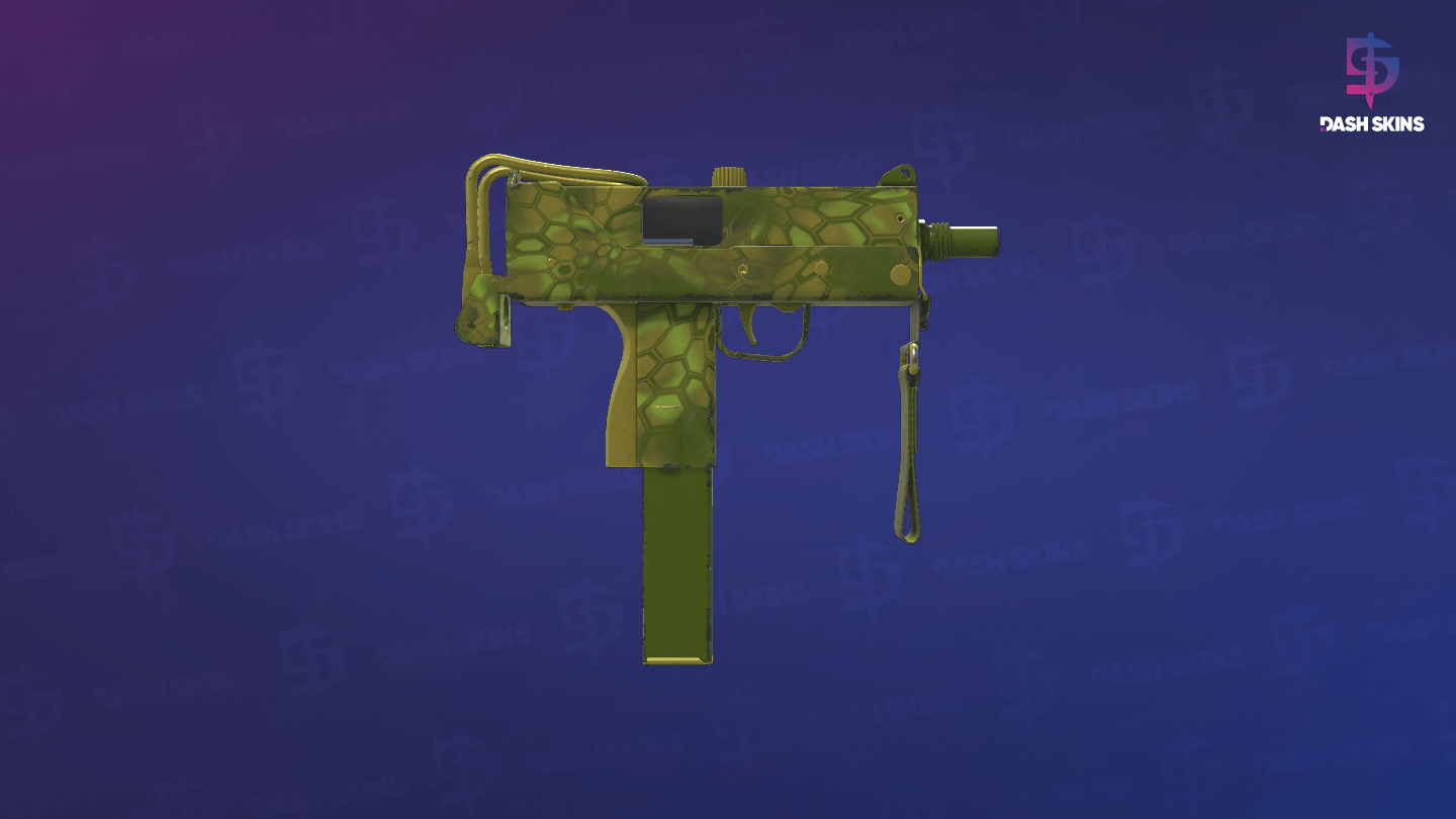 MAC-10 | Acid Hex (Field-Tested) - Backside Screenshot