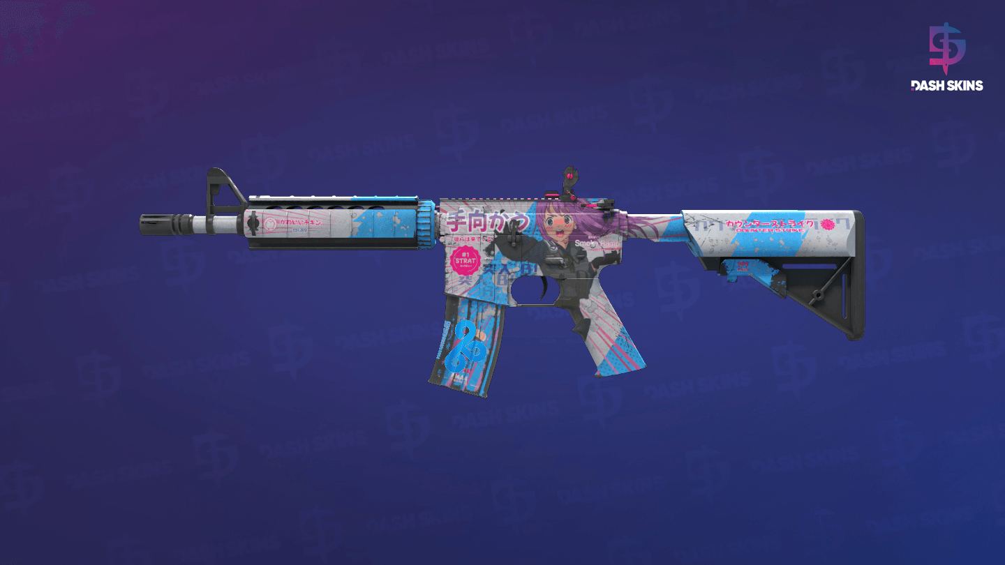 M4A4 | Temukau (Field-Tested) - Frontside Screenshot