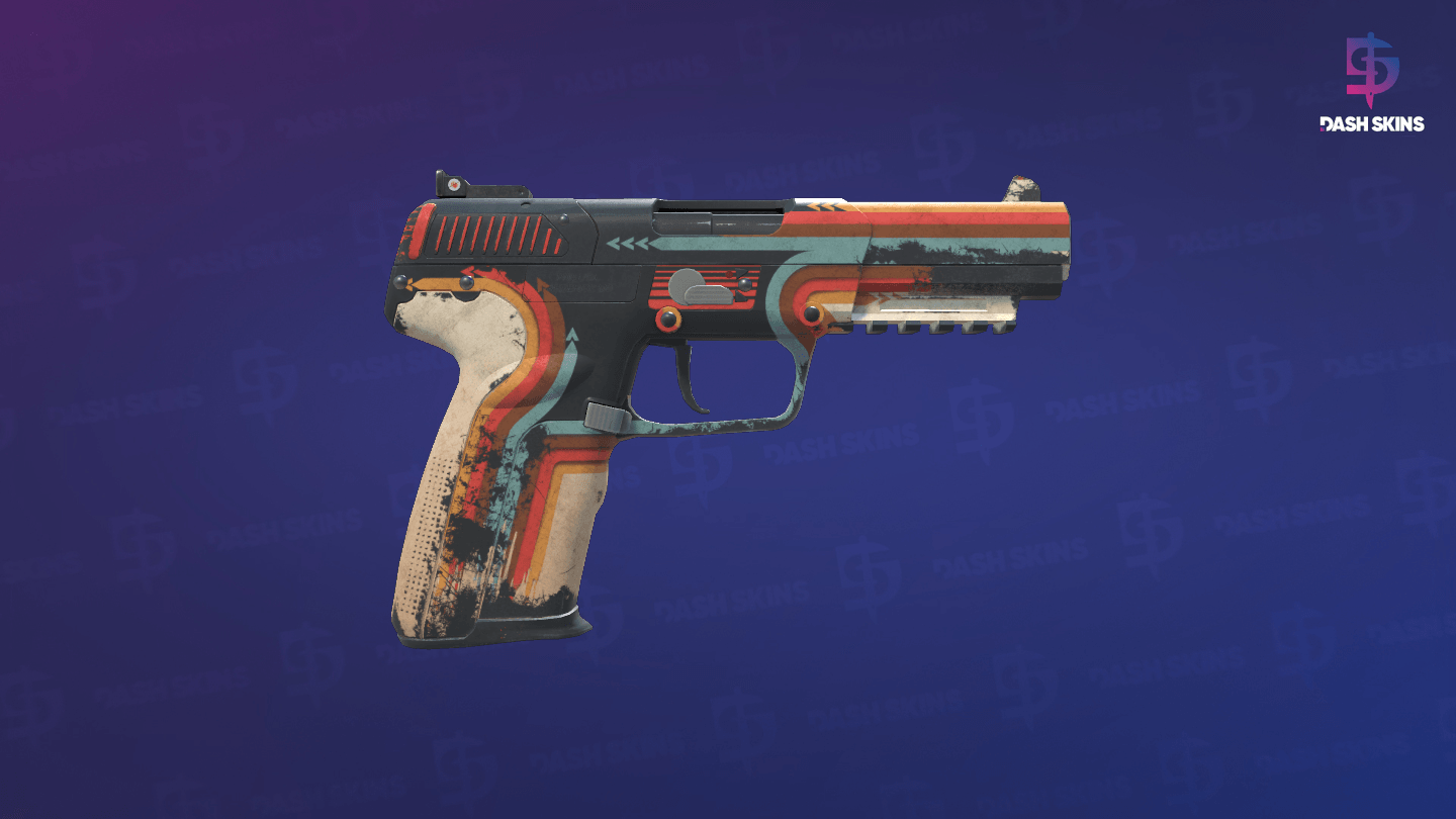 Five-SeveN | Retrobution (Battle-Scarred) - Backside Screenshot