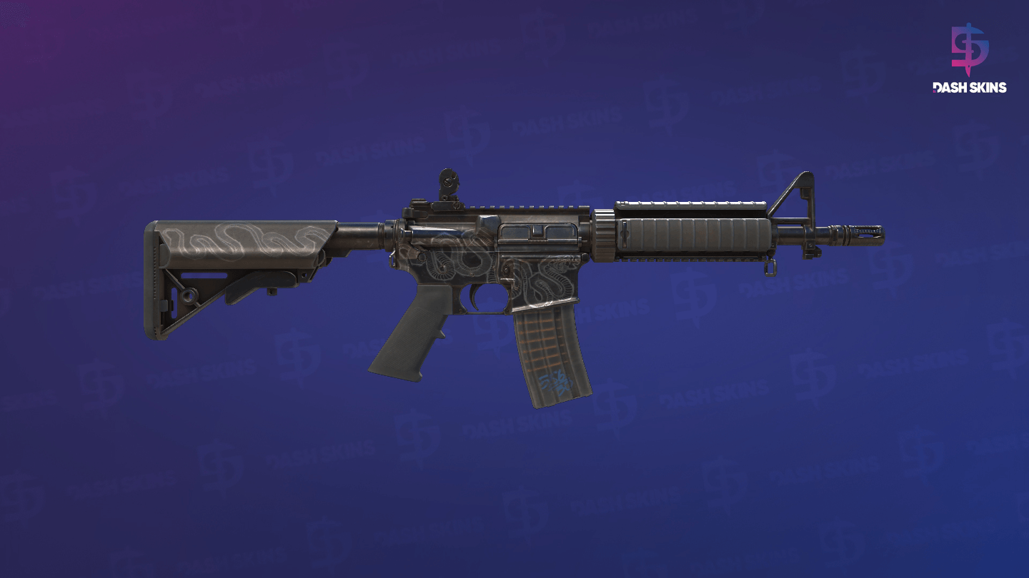 M4A4 | Etch Lord (Field-Tested) - Backside Screenshot