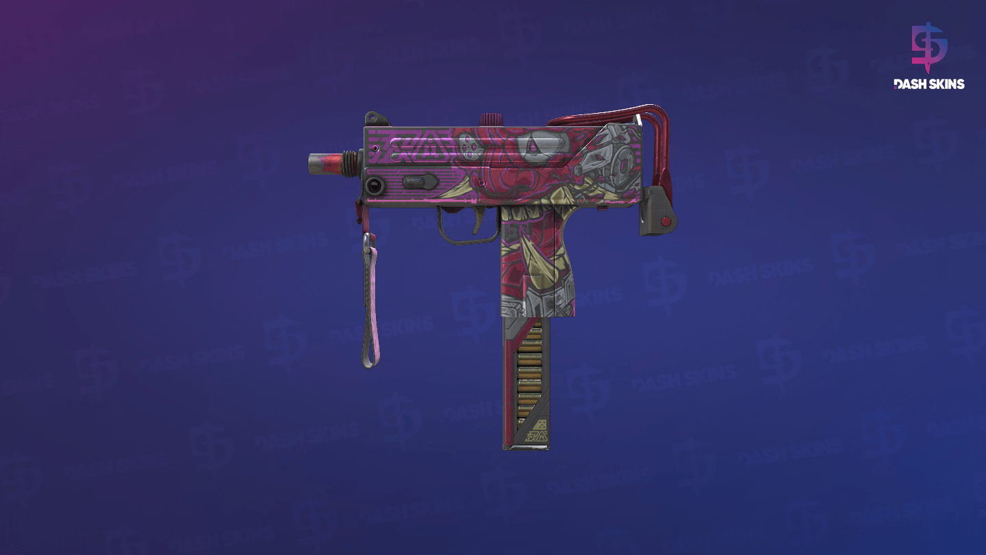 MAC-10 | Saibā Oni (Field-Tested) - Frontside Screenshot
